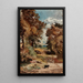 Pole pszenicy - John Constable — oprawiony obraz na ścianie