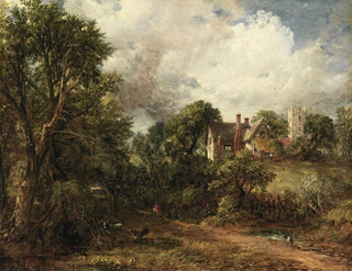 La ferme de Glebe - John Constable — widok dzieła