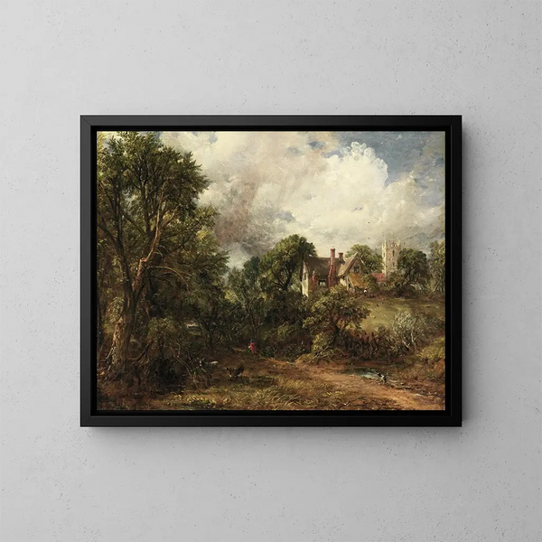 La ferme de Glebe - John Constable — oprawiony obraz na ścianie