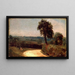 Droga z East Bergholt do Flatford - John Constable — oprawiony obraz na ścianie
