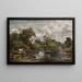 Biały koń - John Constable — oprawiony obraz na ścianie