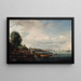 Most Waterloo - John Constable — oprawiony obraz na ścianie