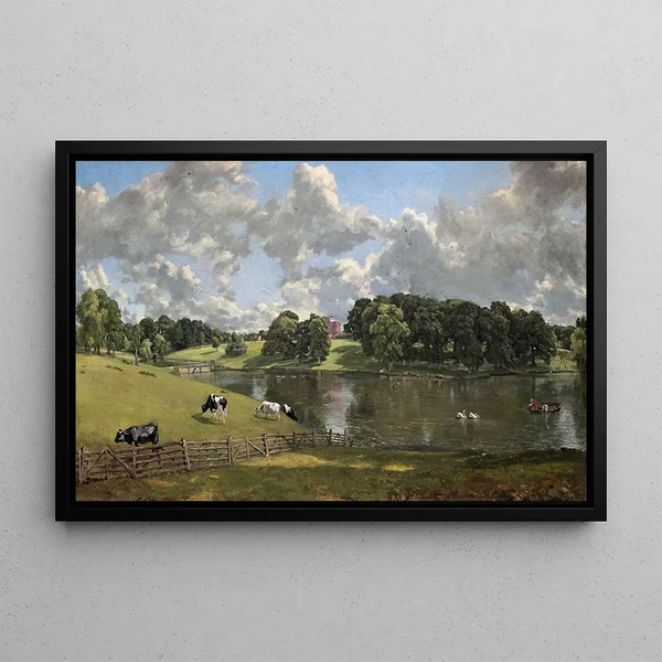 Wivenhoe Park, Essex - John Constable — oprawiony obraz na ścianie