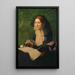 Julia Ward Howe - John Elliott — oprawiony obraz na ścianie