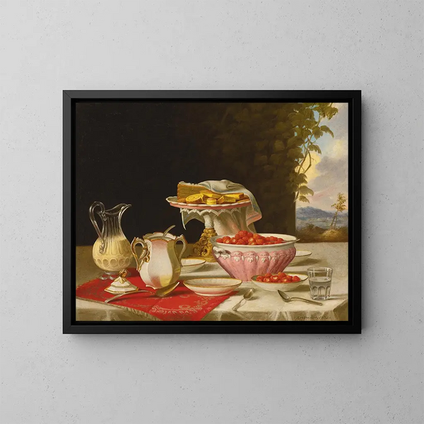 Le Dessert - John F. Francis — oprawiony obraz na ścianie