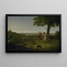 One Tree Hill Greenwich z Londynem w oddali - John Feary — oprawiony obraz na ścianie