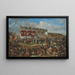 Wyścigi Punchestown 1868 - John Fergus O'Hea — oprawiony obraz na ścianie