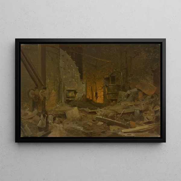 John Ferguson Weir - West Point Foundry Cold Spring New York Rabbit.webp