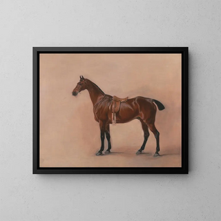John Ferneley - Study of a Saddled Bay Hunter.webp