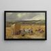 Moisson - John Frederick Herring l'Ancien — oprawiony obraz na ścianie
