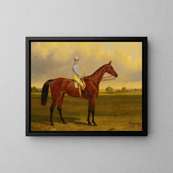 Krucyfiks Lord George Bentinck - John Frederick Herring starszy — oprawiony obraz na ścianie