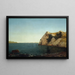 Beacon Rock, port de Newport - John Frederick Kensett — oprawiony obraz na ścianie