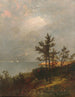 Nadchodząca burza na Cieśninie Long Island - John Frederick Kensett — widok dzieła