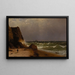 Przed Newport, Rhode Island - John Frederick Kensett — oprawiony obraz na ścianie