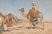 Beduiński obozowisko lub Beduini Arabscy - John Frederick Lewis — widok dzieła