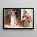 Mendicité - John Frederick Lewis — oprawiony obraz na ścianie