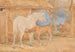Szara klacz i kasztanowy źrebię - John Frederick Lewis — widok dzieła
