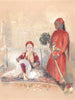 Iskander Bey i jego sługa - John Frederick Lewis — widok dzieła