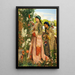 Lilium auratum - John Frederick Lewis — oprawiony obraz na ścianie