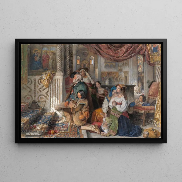 John Frederick Lewis - Roman Pilgrims.webp