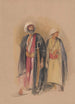 Cheikh Hussein de Gebel Tor i jego syna - John Frederick Lewis — widok dzieła