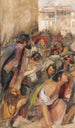 Studium do ogłoszenia Don Carlosa - John Frederick Lewis — widok dzieła