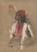 Studium dla nosiciela fajki - John Frederick Lewis — widok dzieła