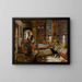 Le Harem - John Frederick Lewis — oprawiony obraz na ścianie