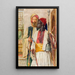 Le porteur de pipe - John Frederick Lewis — oprawiony obraz na ścianie