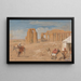 Le Ramesseum à Thèbes - John Frederick Lewis — oprawiony obraz na ścianie