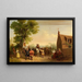 Triomphe de Stoffel Brinkerhoff à son retour de ses conquêtes en Orient - John Gadsby Chapman — oprawiony obraz na ścianie