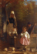 Na studni - John George Brown — widok dzieła