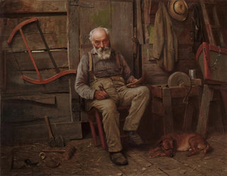 Konstruktor łodzi - John George Brown — widok dzieła