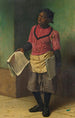 Poranne gazety - John George Brown — widok dzieła