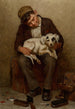 Najlepszy przyjaciel poleracza - John George Brown — widok dzieła
