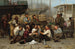 Le déjeuner des débardeurs - John George Brown — widok dzieła