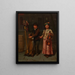 Les deux musiciens - John George Brown — oprawiony obraz na ścianie