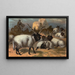 Moutons valaches - John George Wood — oprawiony obraz na ścianie