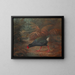 Un moho takahe Notornis mantelli - John Gerrard Keulemans — oprawiony obraz na ścianie