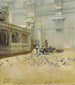 La cour intérieure du palais d'Amber à Jaipur, en Inde - John Gleich — widok dzieła
