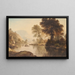 Windermere - John Glover — oprawiony obraz na ścianie