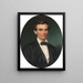 Abraham Lincoln - John Henry Brown — oprawiony obraz na ścianie