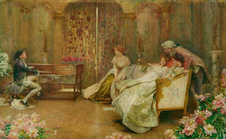 John Henry Frederick Bacon - An elegant soire.webp