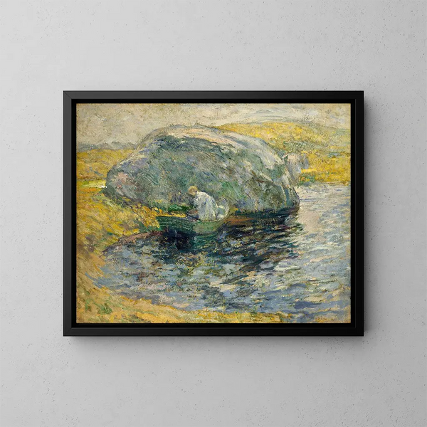 Jeden letni dzień - John Henry Twachtman — oprawiony obraz na ścianie