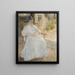 Figury w kobiecie artysty Sunlight - John Henry Twachtman — oprawiony obraz na ścianie