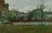 pejzaż z domkami - John Henry Twachtman — widok dzieła