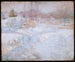 Zima - John Henry Twachtman — widok dzieła