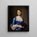 Mme Richard Brown - John Hesselius — oprawiony obraz na ścianie
