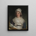 Mme Richard Bache Sarah Franklin 1743-1808 - John Hoppner — oprawiony obraz na ścianie