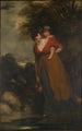 Madame Richard Brinsley Sheridan Hester Jane Ogle 1775-1817 i jej syna - John Hoppner — widok dzieła